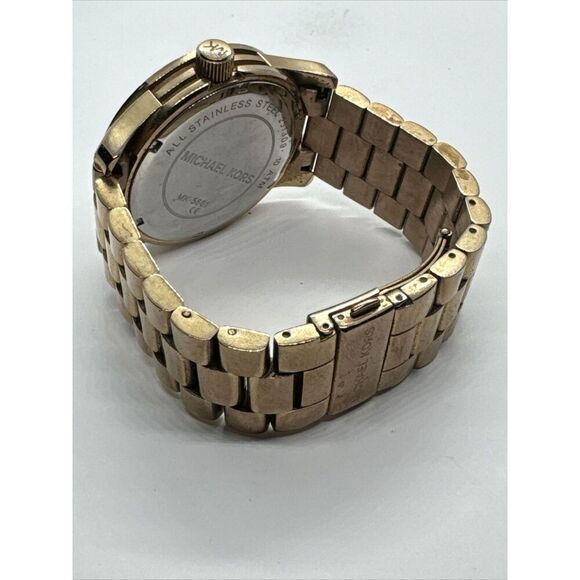 Michael Kors Runway MK5661 Women\'s Gold Stainless Steel Analog Dial Watch JNA797 main image 6
